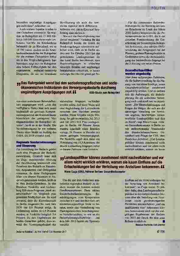 Vorschauseite 3: Ende einer Sonderregion