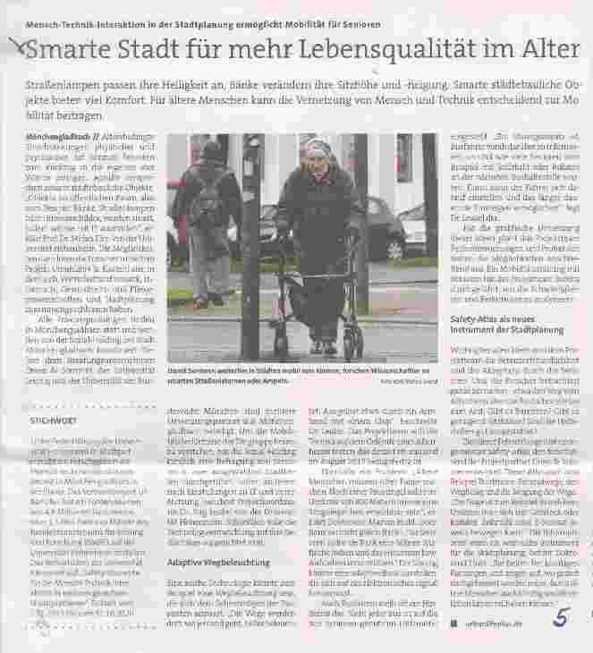 Vorschauseite 1: Smarte Stadt für mehr Lebensqualität im Alter