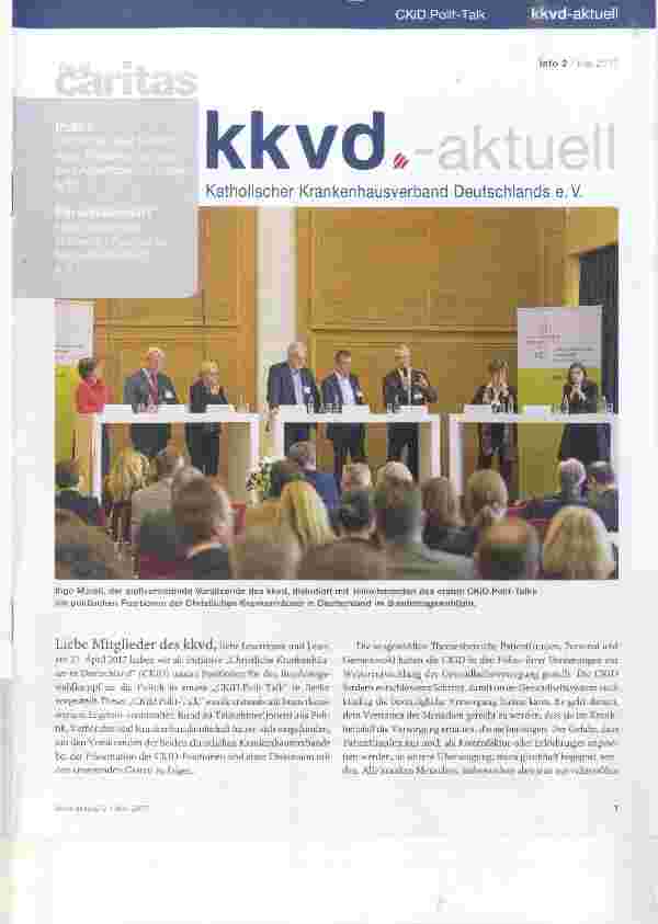 Vorschauseite 1: Katholischer Krankenhausverband Deutschlands e. V.