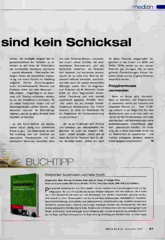 Vorschauseite 2: Depressionen