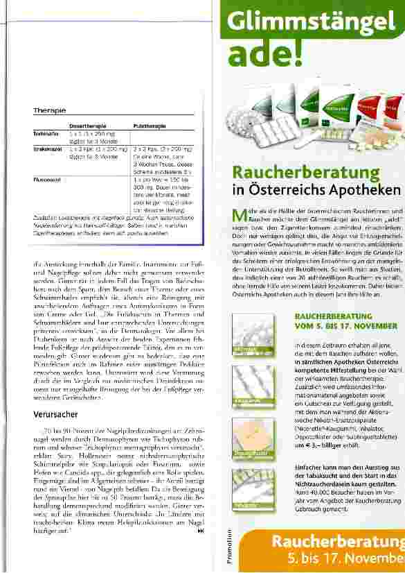Vorschauseite 2: Pilz mindert Lebensqualität