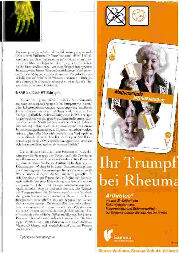 Vorschauseite 3: Wann ist es wirklich Rheuma?