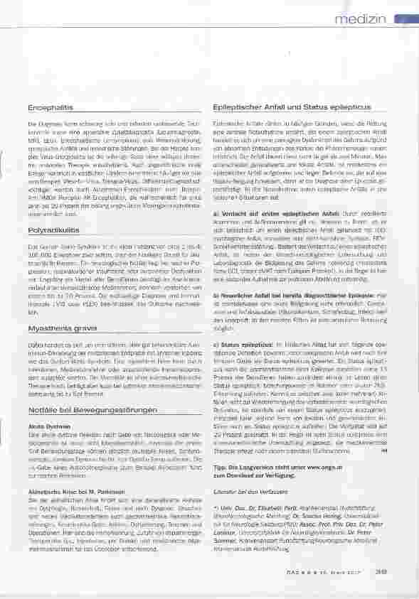 Vorschauseite 2: Versorgung von Notfällen