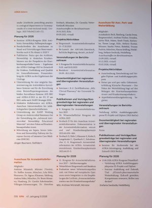Vorschauseite 2: Berichte der ADKA- Ausschüsse
