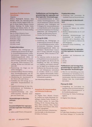 Vorschauseite 3: Berichte der ADKA- Ausschüsse
