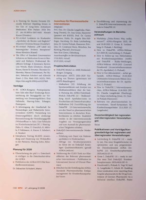 Vorschauseite 6: Berichte der ADKA- Ausschüsse
