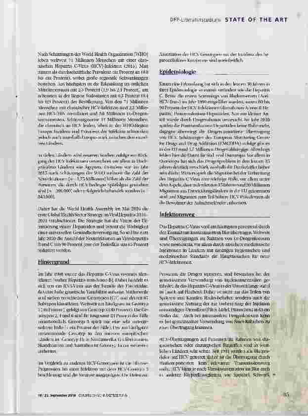 Vorschauseite 2: Hepatitis C