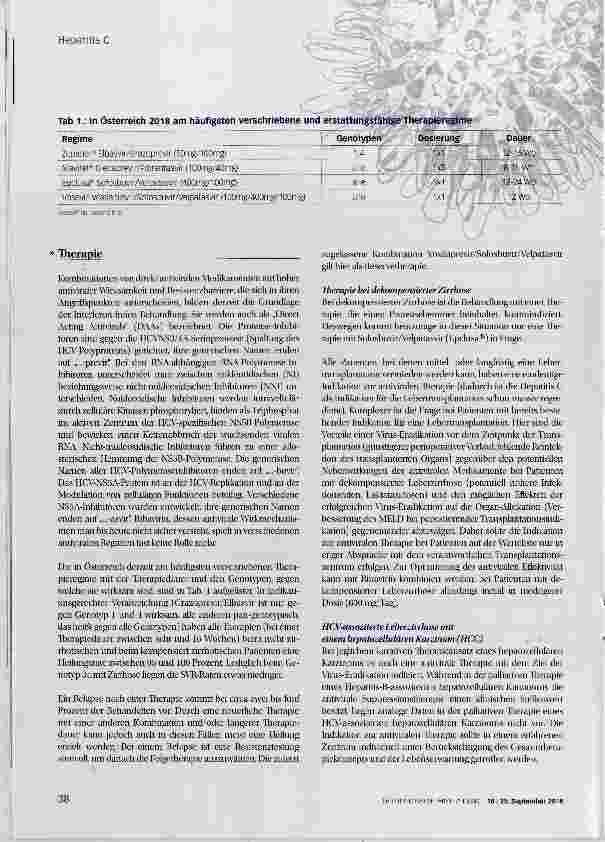 Vorschauseite 5: Hepatitis C