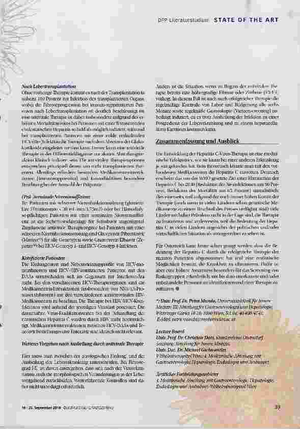 Vorschauseite 6: Hepatitis C