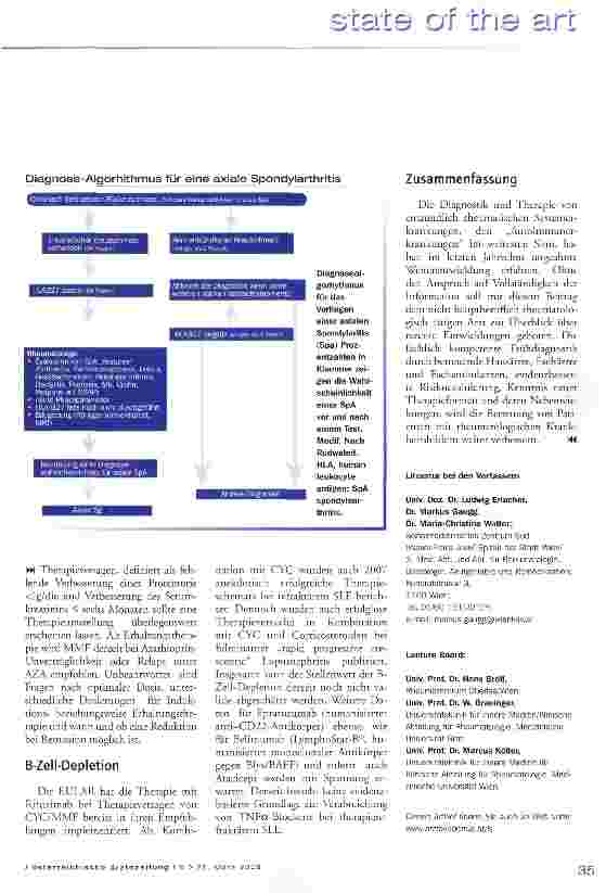 Vorschauseite 5: Rheumatologie update