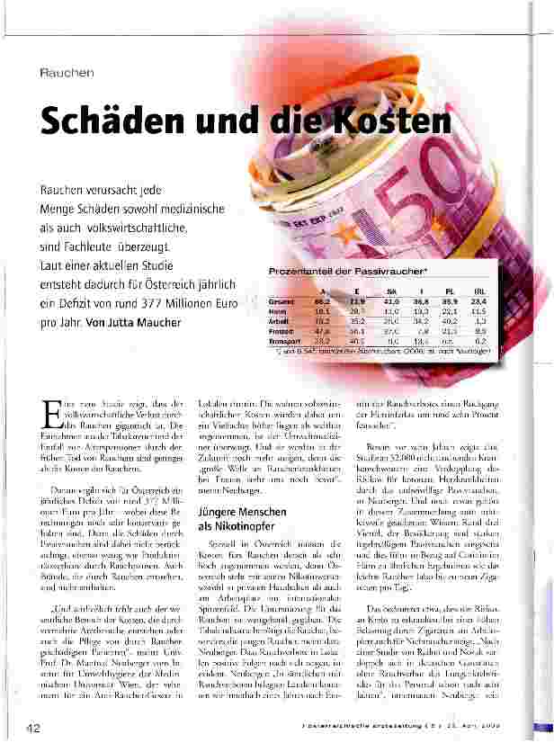 Vorschauseite 1: Schäden und die Kosten