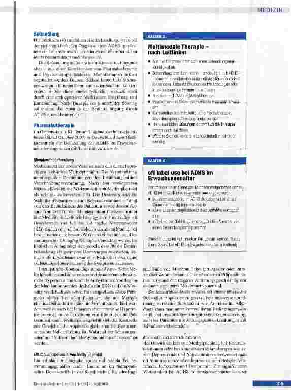 Vorschauseite 5: Auf merksamkeitsdefizit-Hyperaktivitätsstörung im Erwachsenenalter