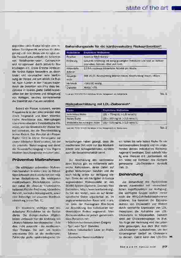 Vorschauseite 6: Atherosklerose