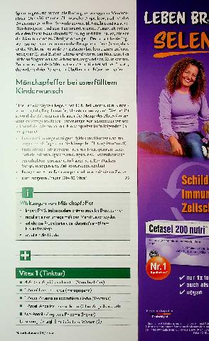 Vorschauseite 3: PMS natürlich begegnen: Mönchspfeffer aus Sicht der TCM