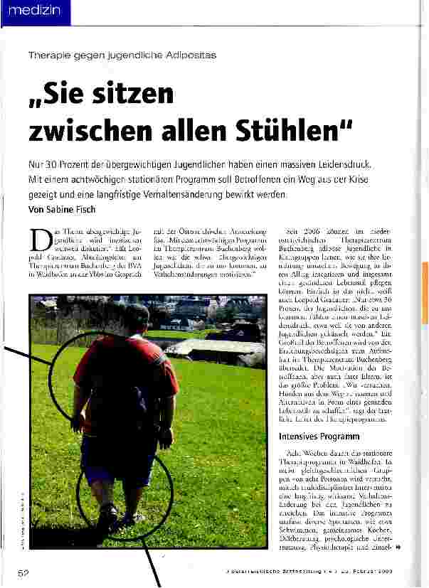 Vorschauseite 1: Sie sitzen zwischen allen Stühlen