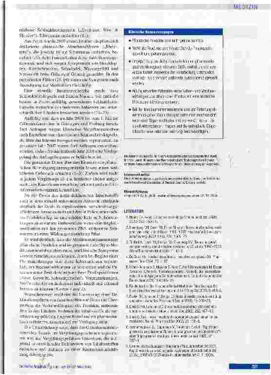 Vorschauseite 4: Sibutramin in chinesischen Schlankheitskapseln