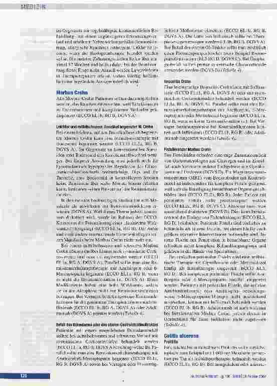 Vorschauseite 6: Diagnostik und Therapie von Morbus Crohn und Colitis ulcerosa