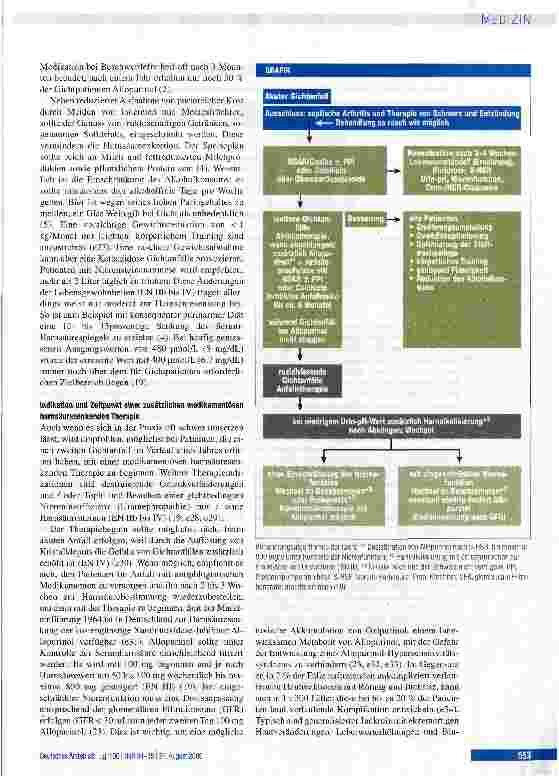 Vorschauseite 5: Gicht - aktuelle Aspekte in Diagnostik und Therapie