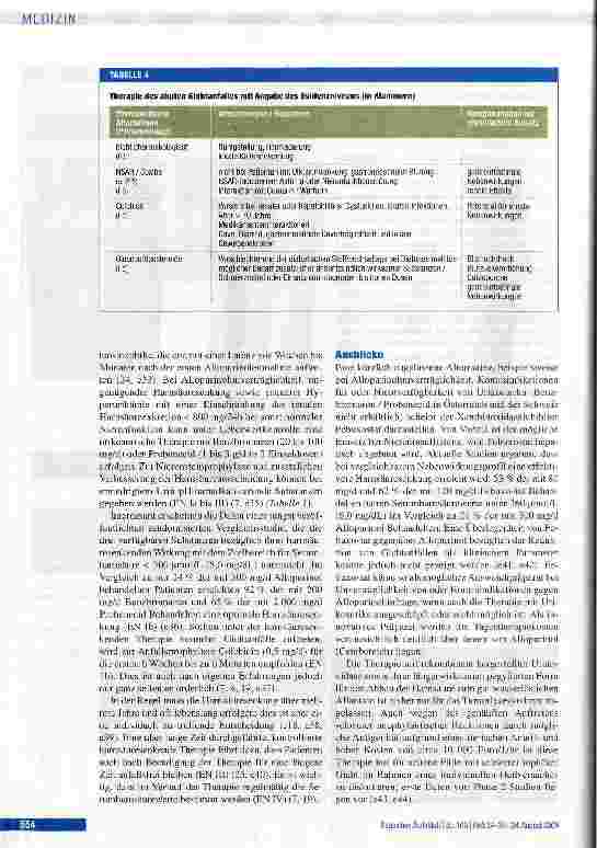 Vorschauseite 6: Gicht - aktuelle Aspekte in Diagnostik und Therapie
