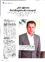 Vorschauseite 1: Wir müssen Nachfragedruck erzeugen.