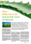 Vorschauseite 1: Aloe – 6000 Jahre alt und immer noch im Rennen
