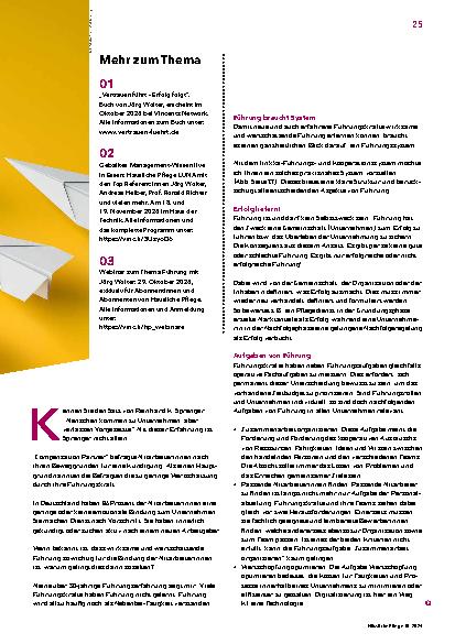 Vorschauseite 2: Wirksame Führung – mit System
