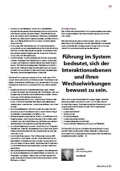 Vorschauseite 6: Wirksame Führung – mit System