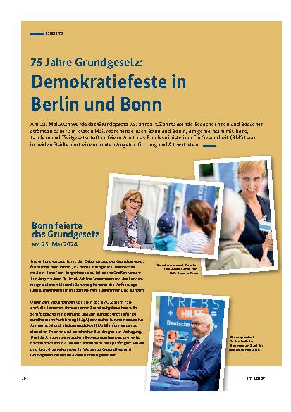 Vorschauseite 2: Unser Gesundheitssystem