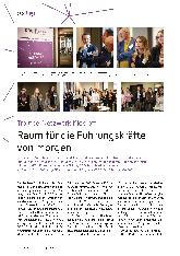 Vorschauseite 1: Raum für die Führungskräfte von morgen