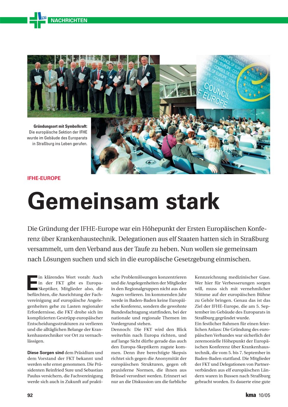 Vorschauseite 1: Gemeinsam stark