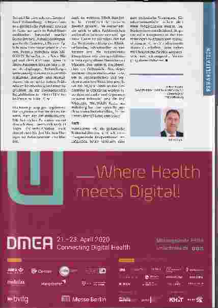 Vorschauseite 3: Gute Altersmedizin ist vernetzt. In der Geriatrie verknüpft MEDICLIN Akutund Reha-Medizin.