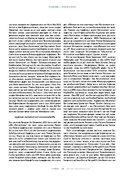 Vorschauseite 3: Glanz und Elend der Faktenchecker