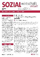 Vorschauseite 1: Sozialwirtschaft aktuell Heft 22-2021