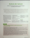 Vorschauseite 1: Schritt für Schritt Etablierung eines Demenzkonzepts in den Krankenhäusern der Stiftung Kreuznach Diakonie.