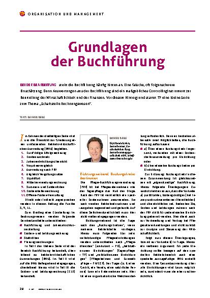 Vorschauseite 1: Grundlagen der Buchführung