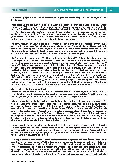Vorschauseite 2: Wie Deutschland von schlechten Arbeitsbedingungen anderorts profitiert.