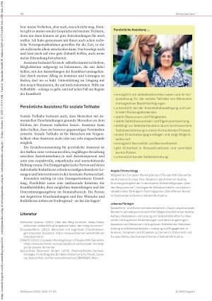 Vorschauseite 4: Ein Leben mit kognitiven Einschränkungen