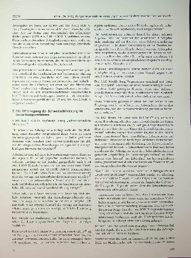 Vorschauseite 3: Die Ermöglichung einer persönlichen Vorstellung für schwerbehinderte Bewerberinnen und Bewerber durch öffentliche Arbeitgeber im Einstellungsverfahren.