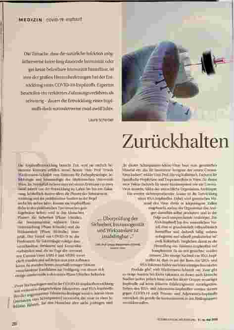 Vorschauseite 1: Zurückhaltende Prognosen
