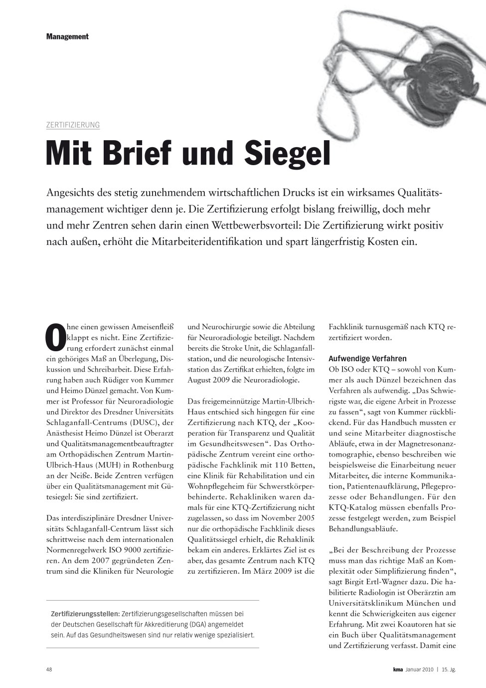 Vorschauseite 1: Mit Brief und Siegel