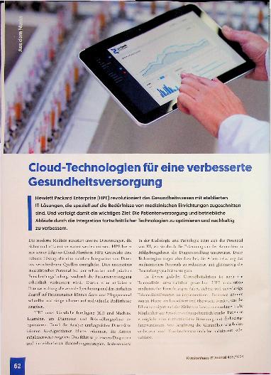 Vorschauseite 1: Cloud-Technologien für eine verbesserte Gesundheitsversorgung