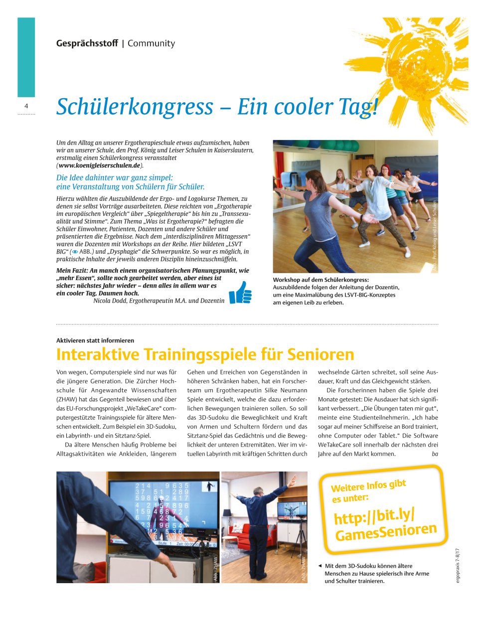 Vorschauseite 1: Community