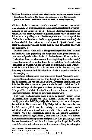 Vorschauseite 1: Rezensionen