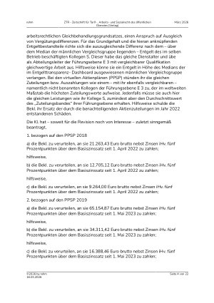 Vorschauseite 4: II. Allgemeines Arbeitsrecht