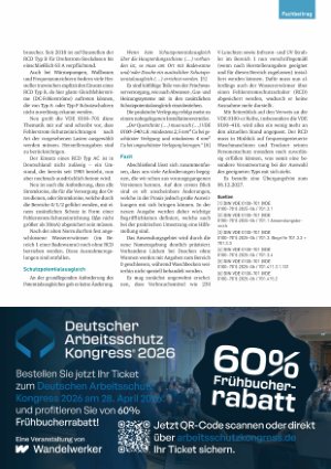 Vorschauseite 4: Die neue VDE 0100 – 701 Orte mit Badewanne oder Dusche