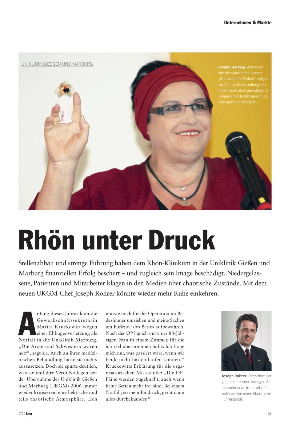 Vorschauseite 1: Rhön unter Druck