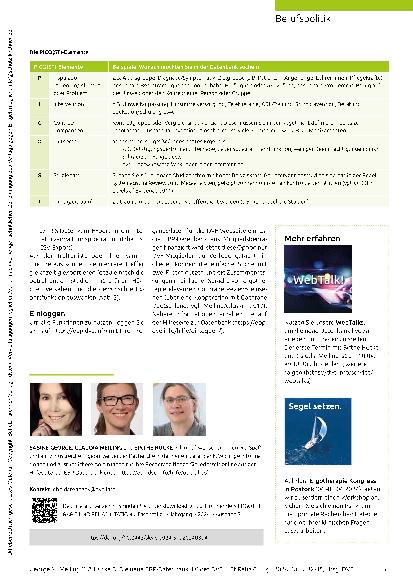Vorschauseite 4: Einzigartig im deutschen Sprachraum: Die neue EBP-Datenbank 3.0 des DVE.