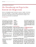 Vorschauseite 1: Die Einordnung von Yoga in den Kontext der Megatrends