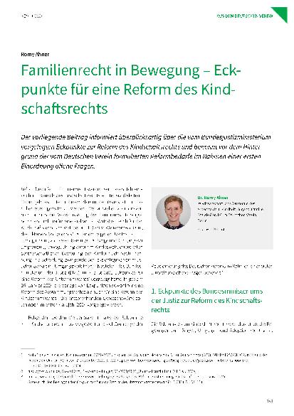 Vorschauseite 2: Verena Staats folgt Michael Löher als Vorständin im Deutschen Verein.