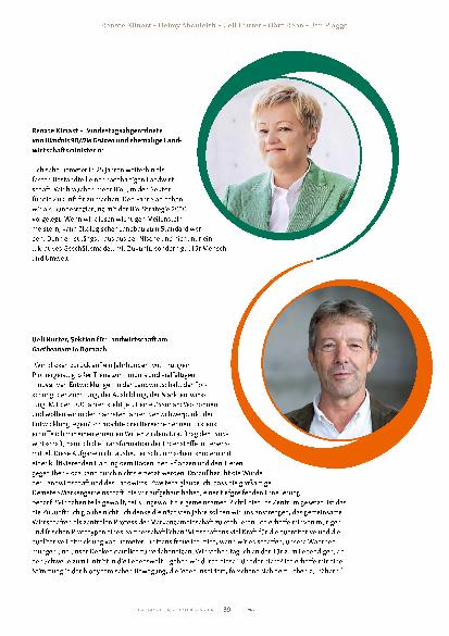 Vorschauseite 2: Statements von Bio-Akteuren